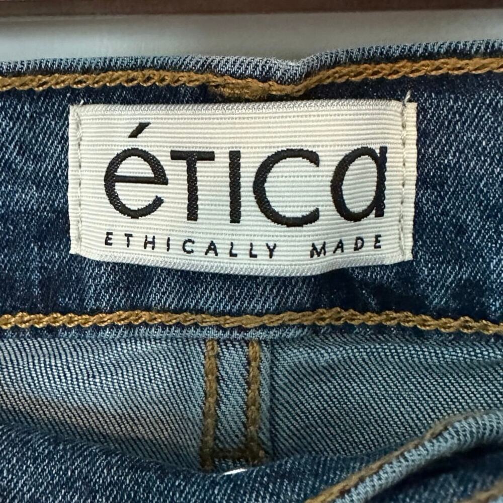 Anthropologie ETICA ANYA HIGH RISE MODERN FLARE in NORTHPORT Size 31 NEW - Picture 6 of 7